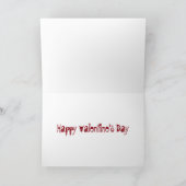 U bent Mijn Valentijn Feestdagen Kaart (Binnen)