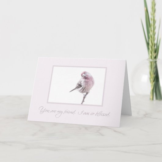 U bent Mijn Vriend Kaart (Voorkant)