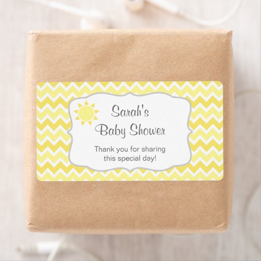 U bent mijn zonneschijn waterfles of gunstigetiket etiket (Insitu)