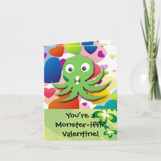 U bent monster-Iffic Valentijn Feestdagen Kaart (Voorkant)