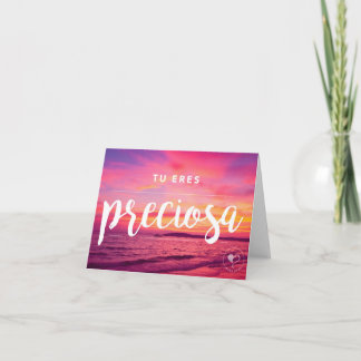 U bent Mooie Spaanse Notecard w. Envelope Bedankkaart