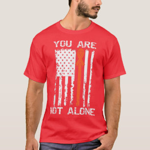 U bent niet alleen ADHD-bewustzijn, Amerikaanse vl T-shirt