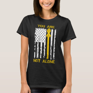U bent niet alleen zelfmoordpreventie t-shirt