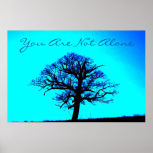 U bent niet het enige/het poster van de Steun