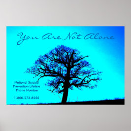 U bent niet het enige poster/Support Poster