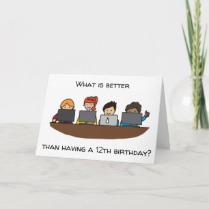 "U BENT NU EEN *TEENAGER* HAPPY 13th BIRTHDAY Kaart