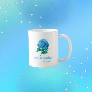 U bent onbetaalbaar Christelijk geloof Modern Flor Koffiemok