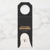 U bent opgeBoost Halloween Cute Ghost Bottle Ta Flessenhanger (Voorkant)