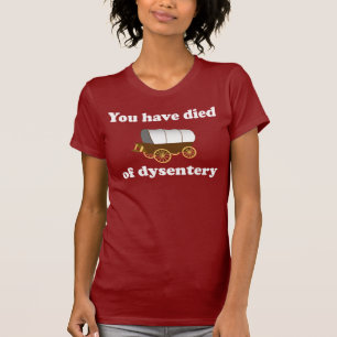 U bent overleden t-shirt