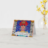 U BENT SLECHTS STERK ZO ZOALS DE DRINKEN U ZICH KAART (Gele Bloem)