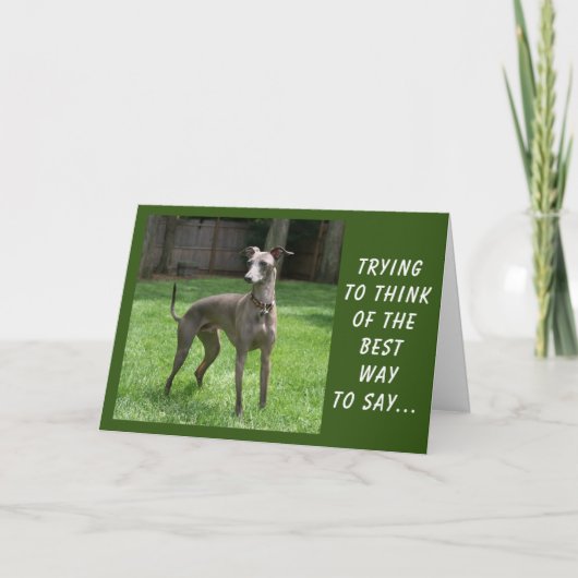 U BENT SPECIAAL EN OOK "UW BIRTHDAAG" KAART (Voorkant)