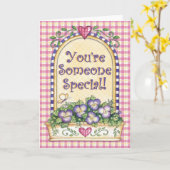 U bent Speciaal - Wenskaart Kaart (Gele Bloem)