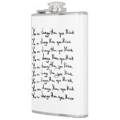 U bent STRONGER dan u denkt! Heupfles (Links)