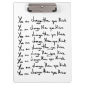 U bent STRONGER dan u denkt! Klembord (Voorkant)