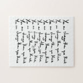 U bent STRONGER dan u denkt! Legpuzzel (Horizontaal)