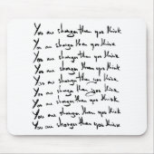 U bent STRONGER dan u denkt! Muismat (Voorkant)