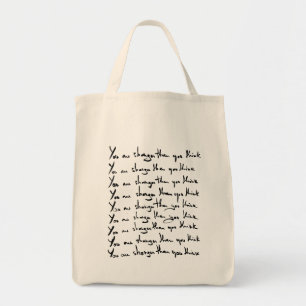 U bent STRONGER dan u denkt! Tote Bag