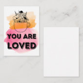 U bent tevreden met het opheffen van het citaat va notitiekaartje (Voorkant / Achterkant)