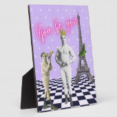 U bent u die Pop kunst kracht bijzet Fotoplaat (Zijkant)