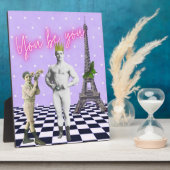 U bent u die Pop kunst kracht bijzet Fotoplaat (Zijkant)