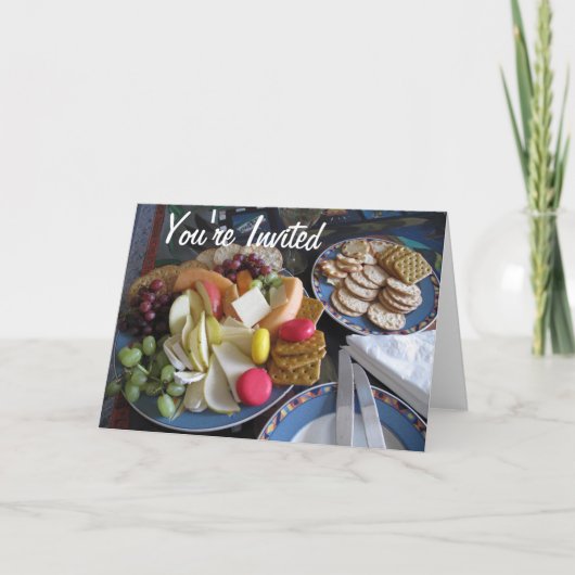 U bent Uitgenodigde Lunch (Voorkant)