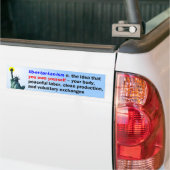 U bent zelf bumpersticker (Op Truck)