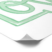 U bent zo bemind kindermuurkunst  poster (Hoek)