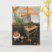 U BENT ZO COOL EN UW HERFST BIRTHDAY ZAL TE~ ZIJN KAART (Gele Bloem)