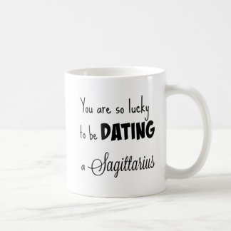 U bent zo gelukkig om een Boogschutter te dateren Koffiemok