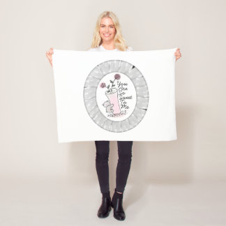 U bent zo zoet aan me Baby draagt de Deken van de