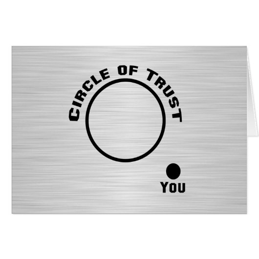 U buiten de Cirkel van Vertrouwen (Voorkant Horizontaal)