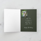 U de Heer bent de Verjaardag van de Koala "over Kaart (Binnen)