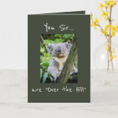 U de Heer bent de Verjaardag van de Koala "over Kaart (Gele Bloem)