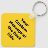 U-Draai Sign Sleutelhanger (Achterkant)