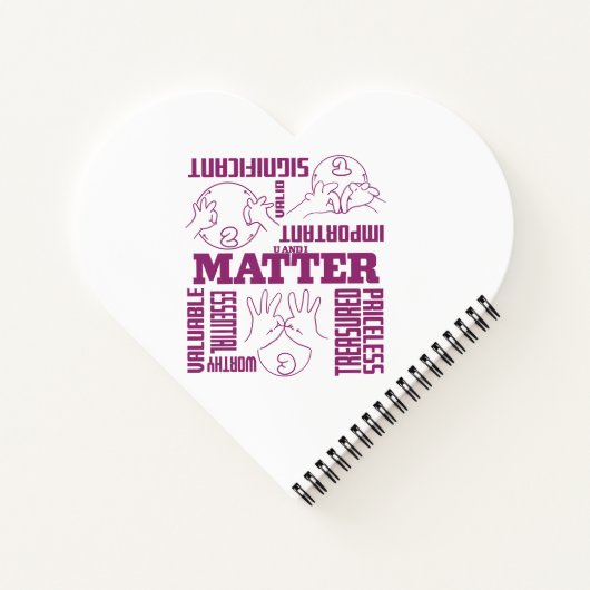U en I Matter - ASL Empowerment Design Notitieboek (Achterkant)