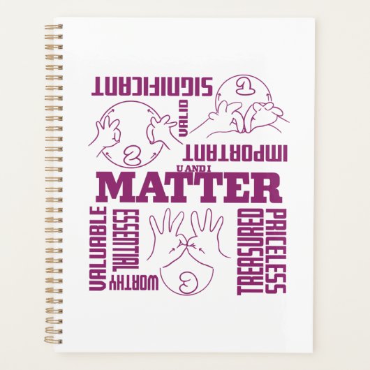 U et I Matt - ASL Empowerment Design (Devant)