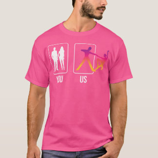 U gebruikt Ballroom Dancer Paar Couple Swing D T-shirt