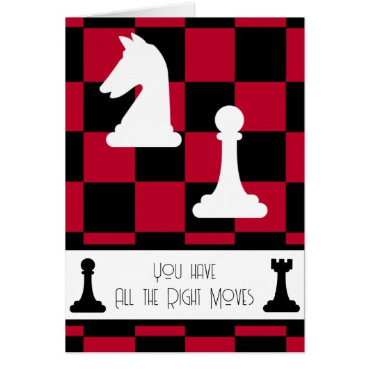 U hebt alle juiste bewegingen, Chess Valentijns (Voorkant)