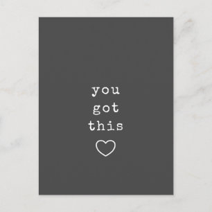 U hebt dit Minimalistische Aangepast citaat van de Briefkaart