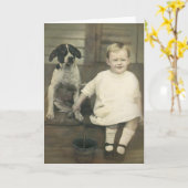 U hebt een Greep op me Kaart (Gele Bloem)