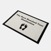 U hebt uw bestemmingsdeur bereikt deurmat (Schuin)