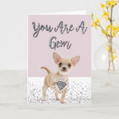 "U het Wenskaart bent van een Gem" Kaart (Gele Bloem)