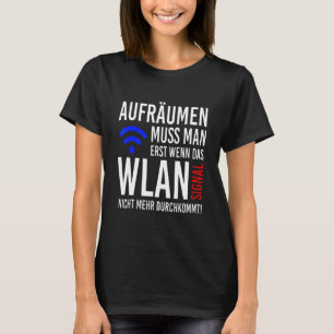 U hoeft alleen op te schonen als de Wi-Fi niet mee T-shirt