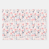 U houdt de sleutel aan mijn hartwandelende papierb inpakpapier vel (Voorkant 2)