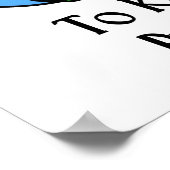 u houdt de sleutel poster (Hoek)