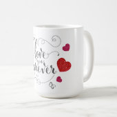 U houdt van uw Valentijnsdag Koffie-Mok Koffiemok (Voorkant rechts)