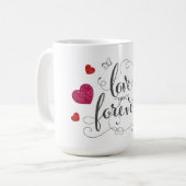 U houdt van uw Valentijnsdag Koffie-Mok Koffiemok (Voorkant links)