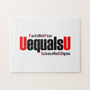 U is gelijk aan U - HIV Niet detecteerbaar - Weten Legpuzzel