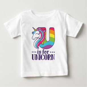 U is voor Unicorn Alphabet
