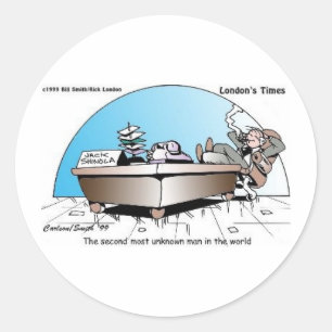 U Kent Jack Shinola Niet Grappige Offbeat Cadeaus Ronde Sticker
